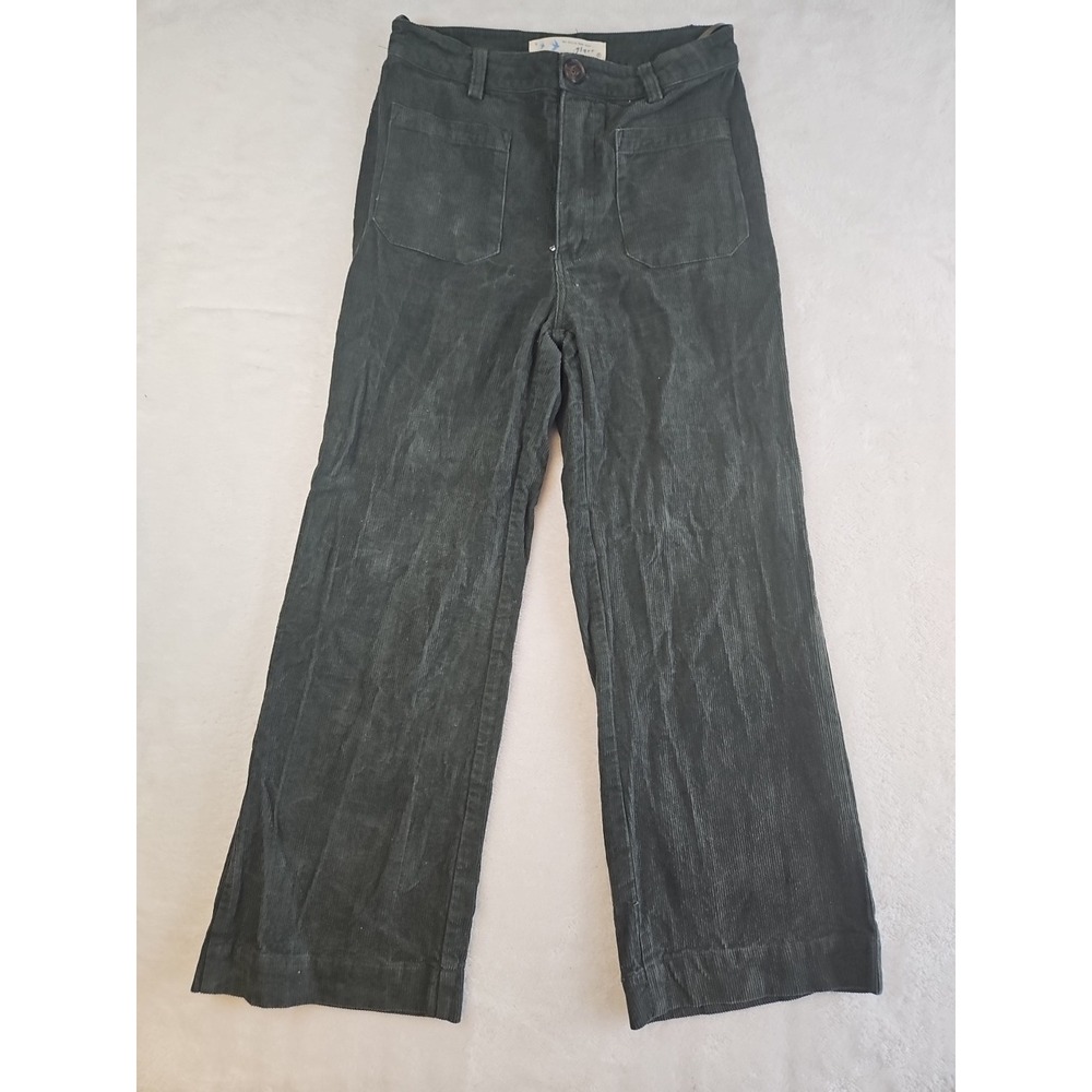 Her Entire Name Says Grace Green Corduroy Pants Women's Size S